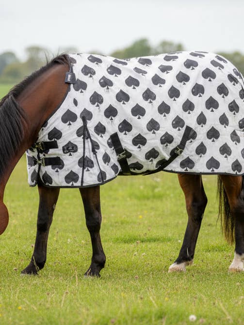 Smokin Spades Turnout Sheet for wholesale by Neon Spur LLC