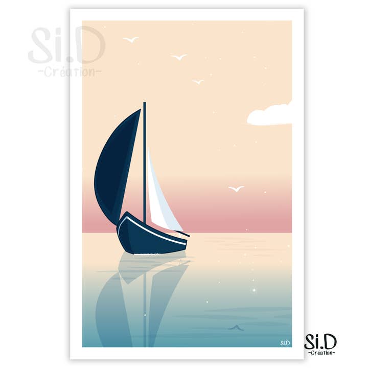 Cartaz de dia veleiro por atacado de Si.D