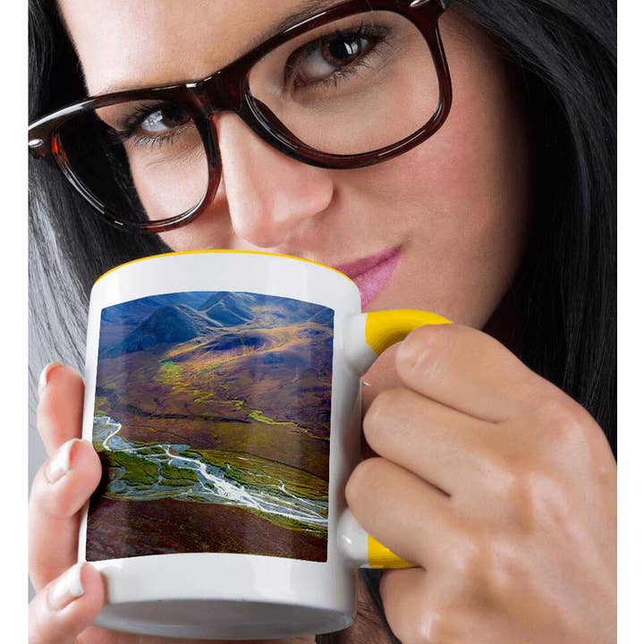 3dRose - Wholesale Coffee Mug - 3dRose, Alaska, Brooks Range, Arctic NWR. Mountains and Ivishak River., Mug1