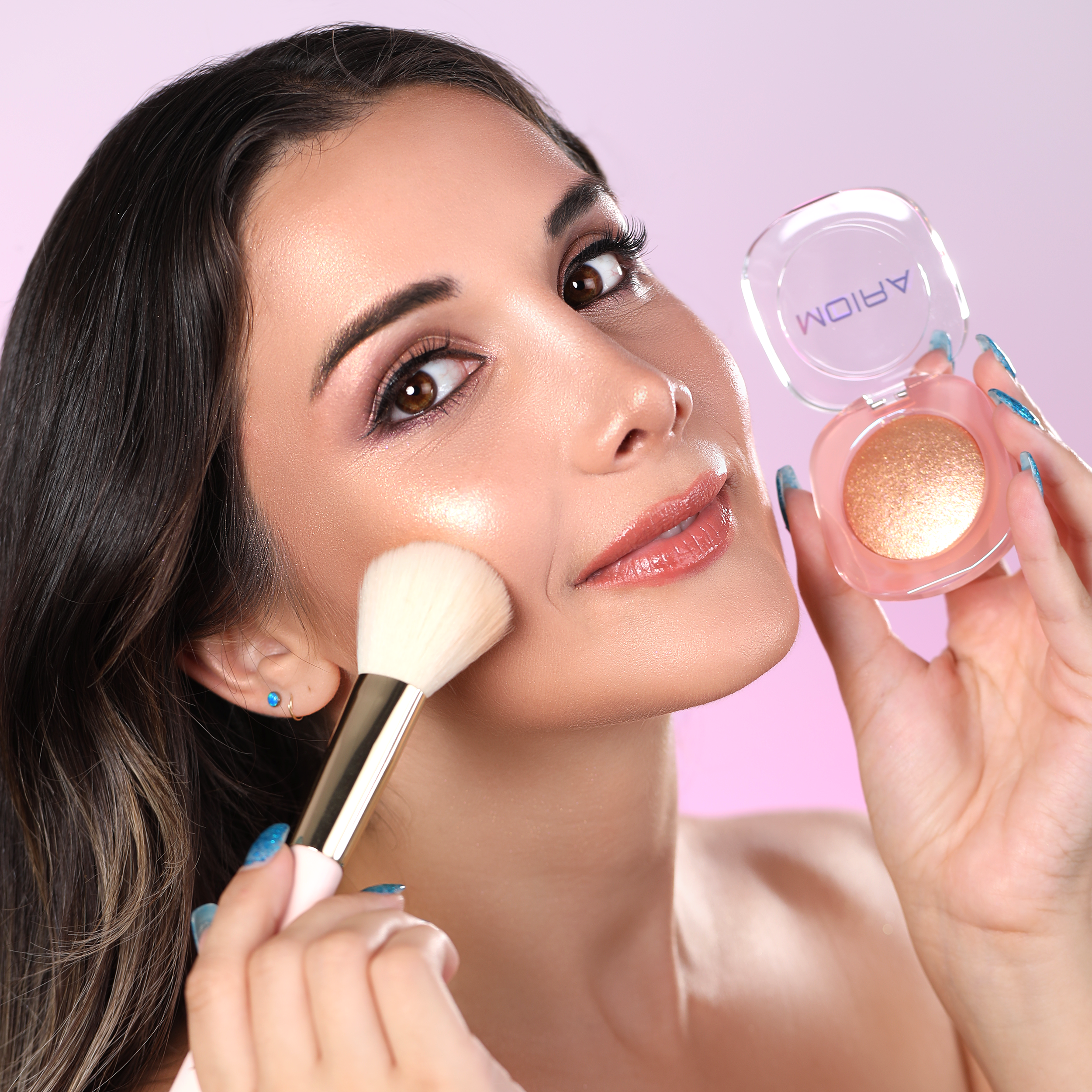 Moira Cosmetics - Wholesale Makeup Highlighter - Dreamlight Highlighter (008, Starlet)2