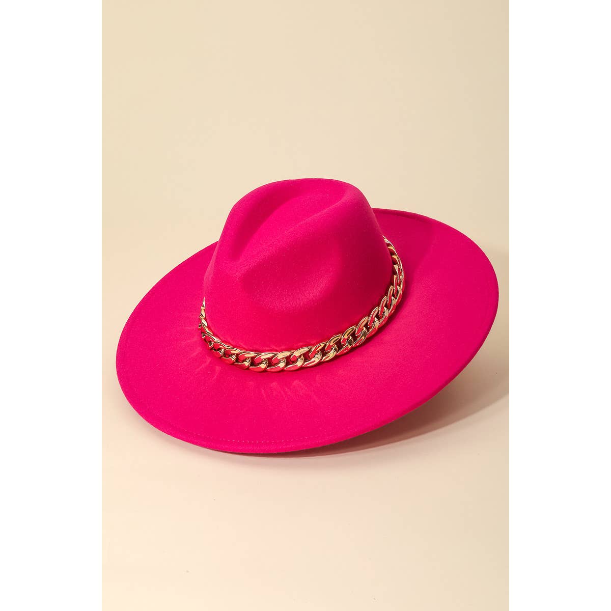 Anarchy Street - Wholesale Fedora - Women's - Chain Link Strap Western Fashion Hat2