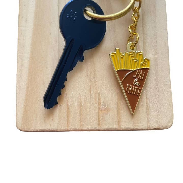 Keychain I've got the energy for wholesale by Madame la mouette