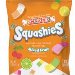 iSweet.ca - Wholesale Gummy - (S6-08) SmrtsSqshsMxdFrt-PegBag5oz( 142g x12 units0