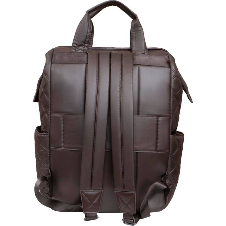 Magid - Wholesale Backpack - Women's - Joan & David Diamond Quilted Puffer Nylon Square Laptop Backpack35