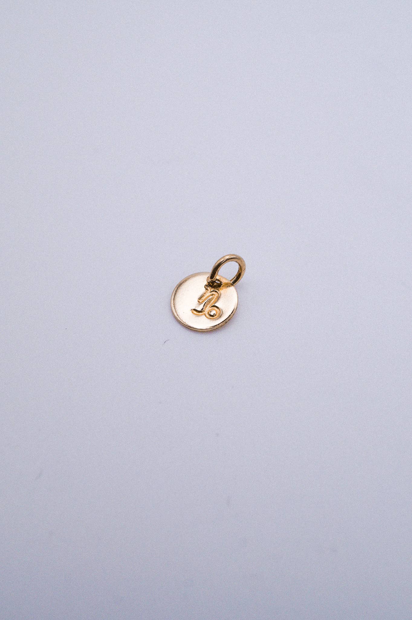 Hannah Naomi - Wholesale Individual Charm/Pendant - Tiny Zodiac Circle Charm, SOLID 14K Gold9