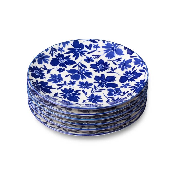 Certified International - Wholesale Appetiser serveware - Madison Canape Plate 6 in 6 asst2