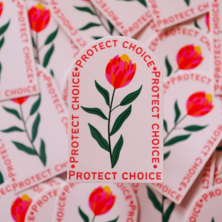 Little Viper Co - Wholesale Sticker - Protect Choice - Feminist Equality Sticker0