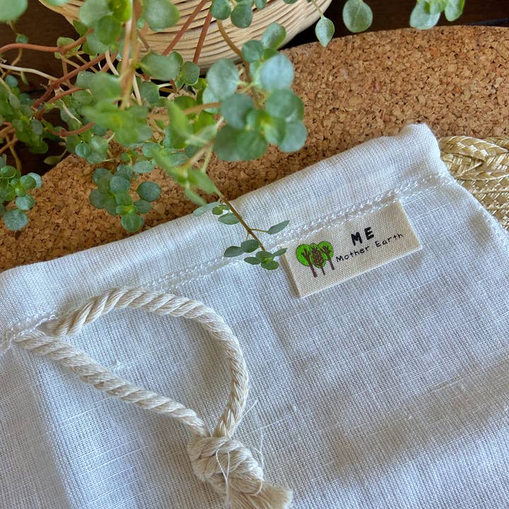 Me Mother Earth - Wholesale Food Storage Wrap/Bag - Organic Hemp Cotton Nut Milk Bag