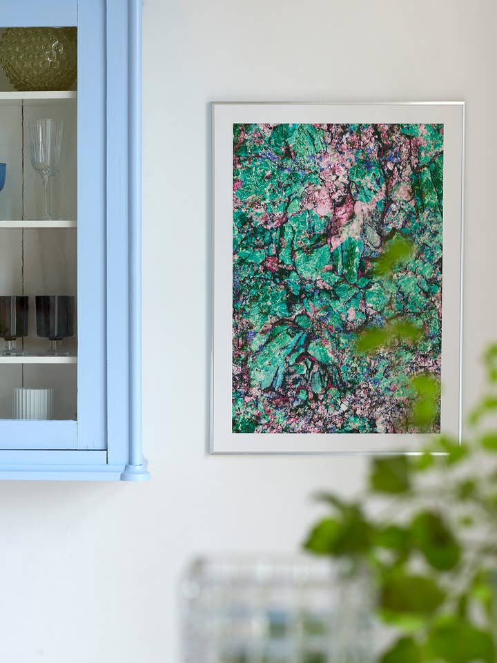 Grön kristall för wholesale av Posters by Josefine Amalie