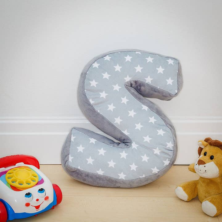 Alphabet Letter Cushion S for wholesale by Echo Three