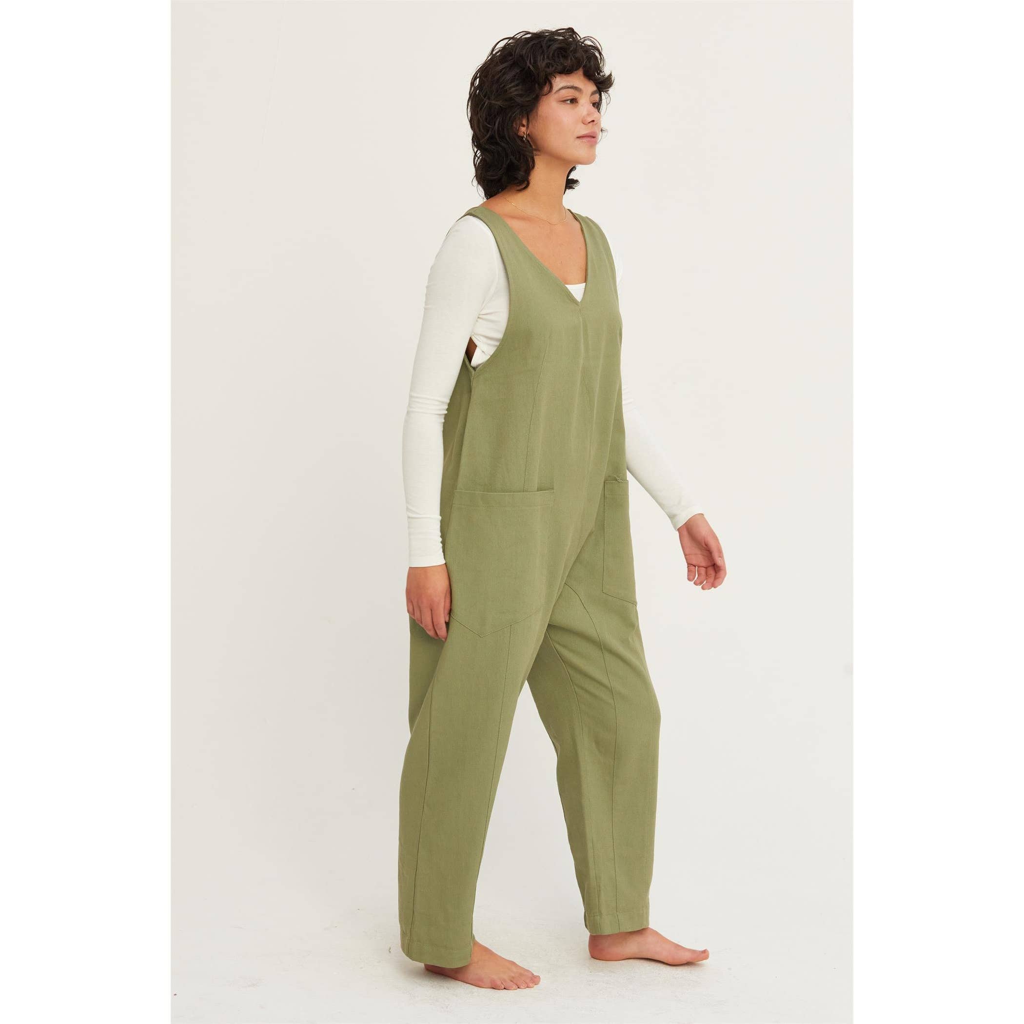 Double Zero - Vente Combinaison – femme - Combinaison décontractée avec poches plaquées4