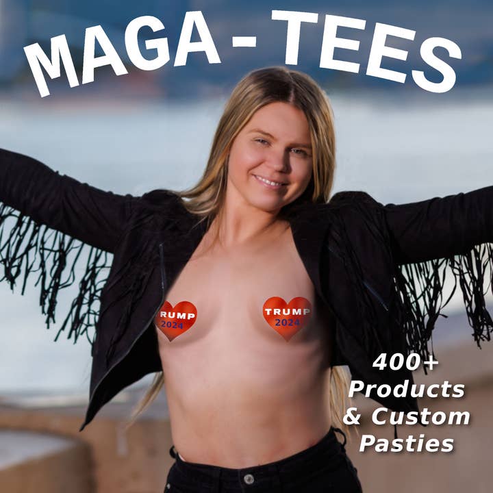 Couvre-tétons MAGA Trump BUNDLE Pasties pour la vente par Niptees