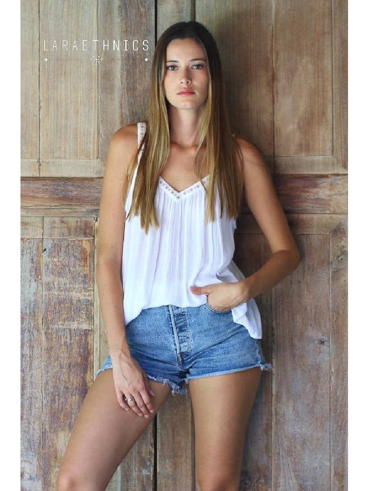 LARA ETHNICS - Wholesale Blouse – Women’s - TANK TOP - JAMU2