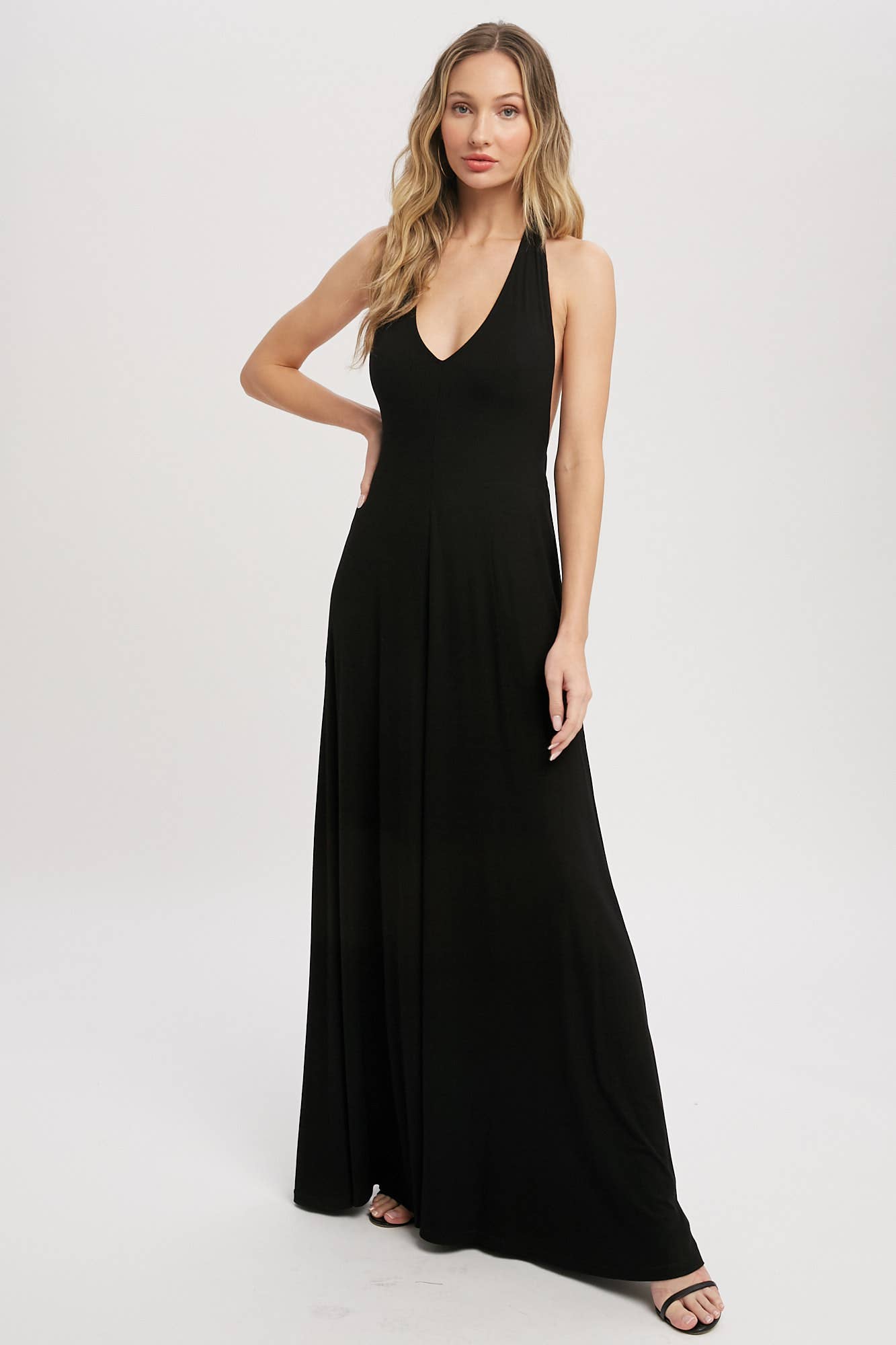 Bluivy - Wholesale Jumpsuit - Women's - WIDE LEG HALTER JUMPSUIT14