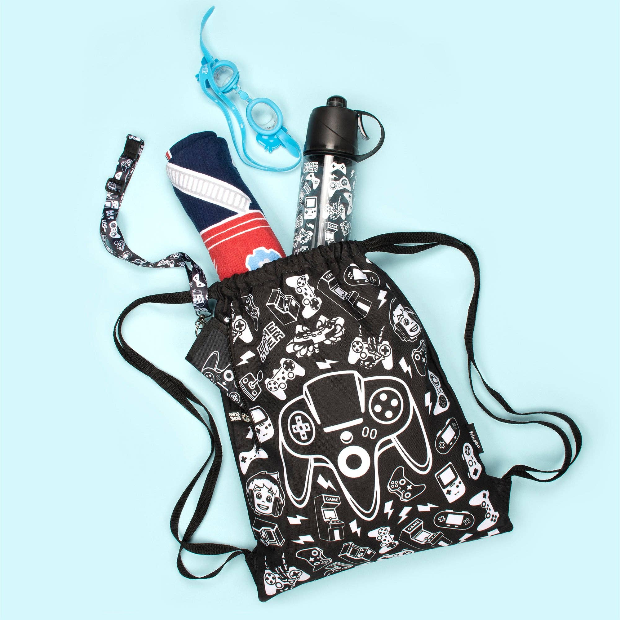 Fringoo Group Ltd – wholesale Påse med dragsko – Barn – Dragsko Väskor - Game On4