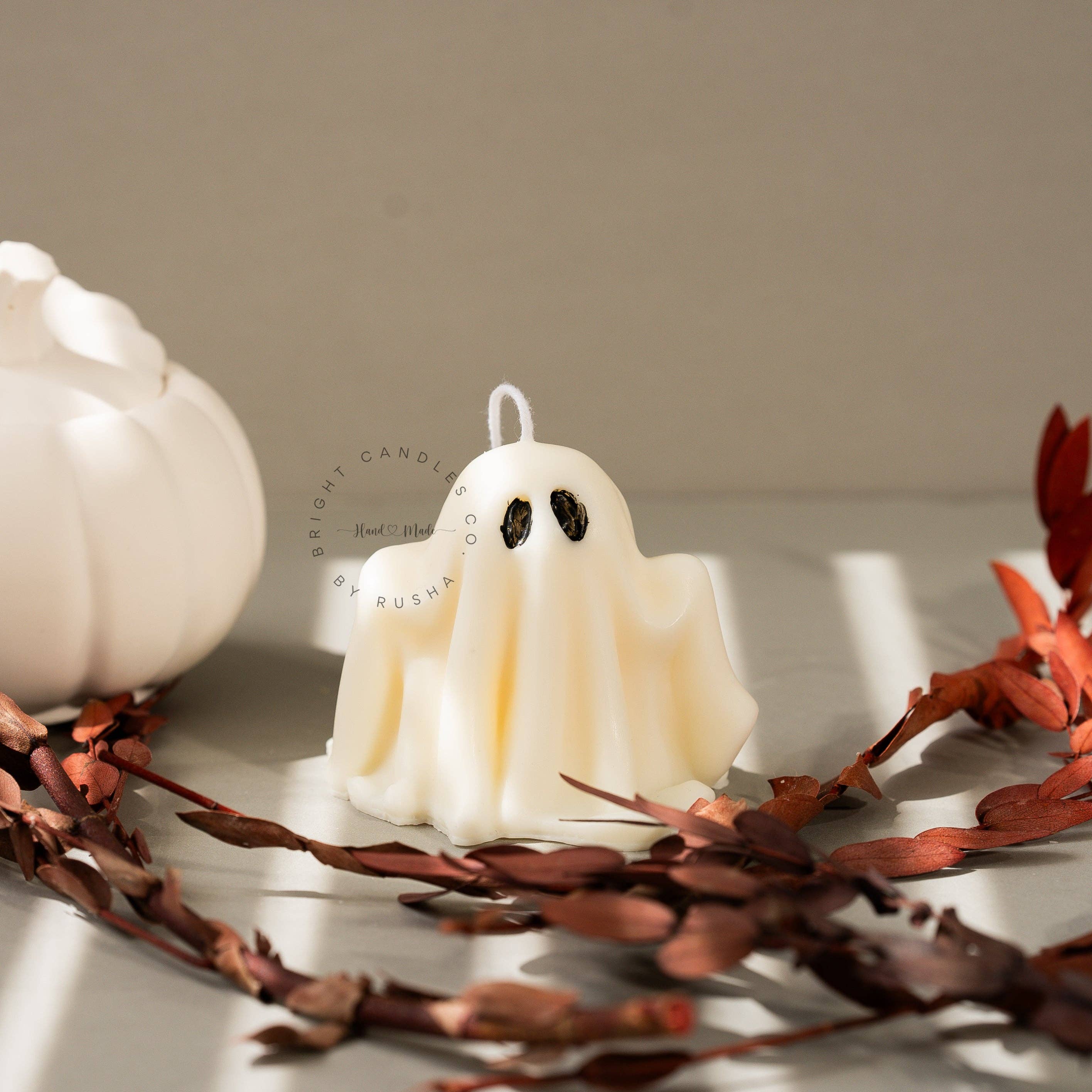 Bright Candles Co. - Wholesale Novelty candle - Halloween Cute Ghost Candle0