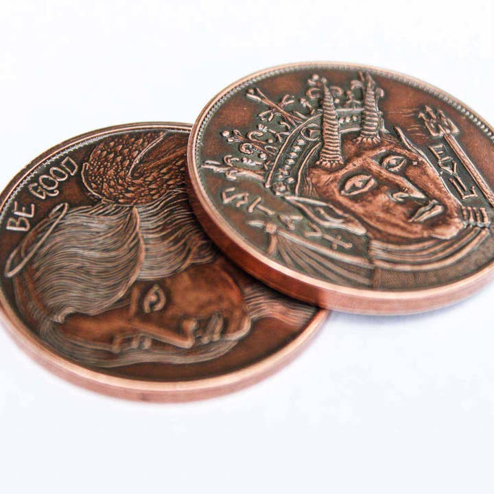 Shire Post Mint - Wholesale Verzamelmunt - Wees goed/blijf slecht Decision Maker Keepsake Token4