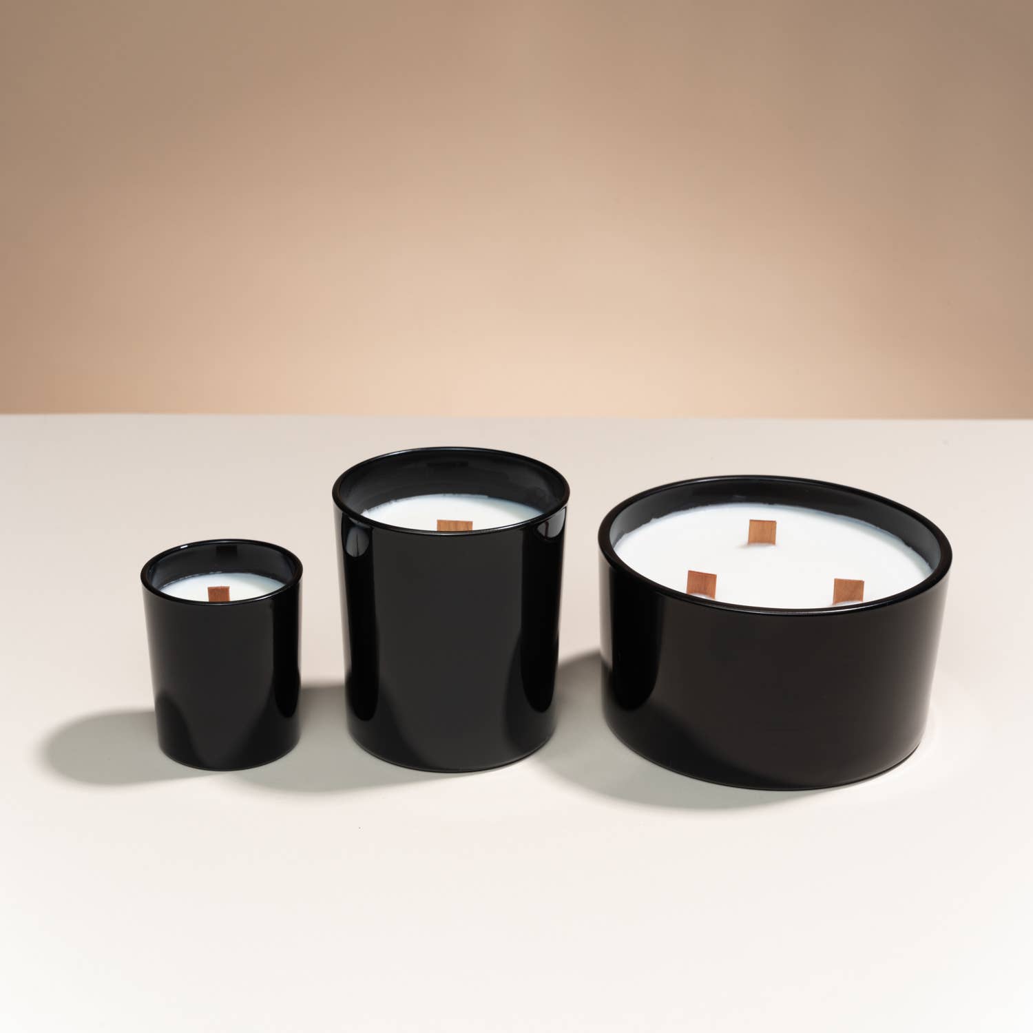 Soy Wax Village – wholesale Jar/filled candle – White Label Candle - Matte Black4