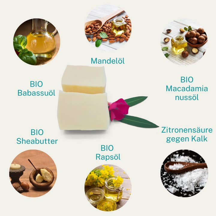 Kleine Auszeit Manufaktur - Wholesale Shampoo Puck/Solid Shampoo - HOPS HAIR SOAP — FOR DULL, BRITTLE HAIR2