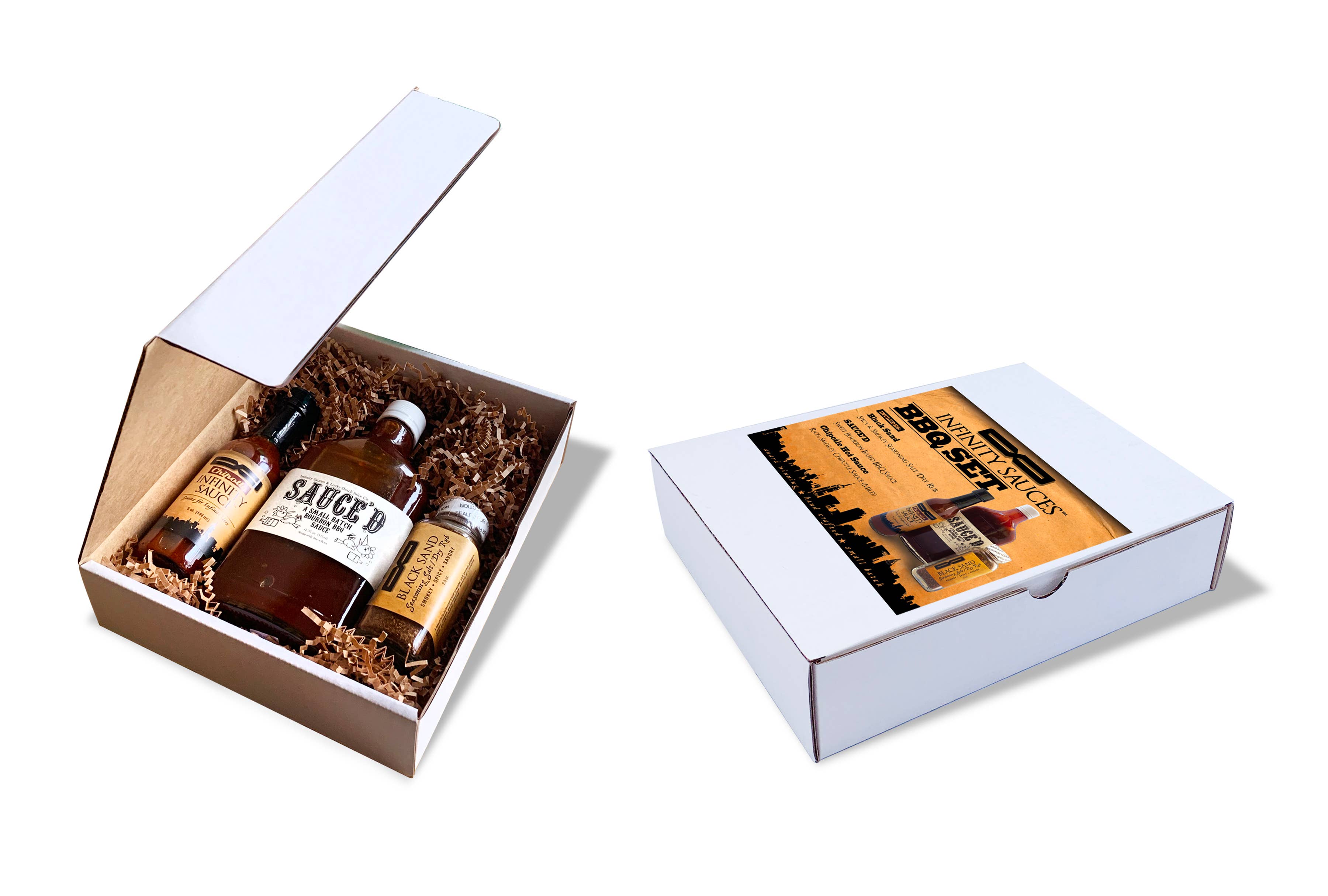 Infinity Sauces - Wholesale BBQ Sauce - BBQ Set1