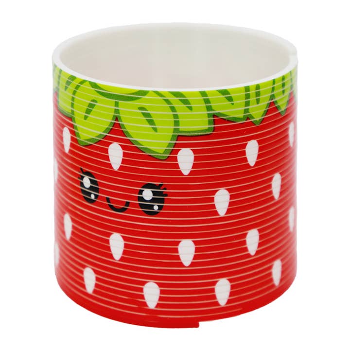 Cap Zone - Wholesale Classic Toy - Kids - Fruit Friends Walking Slinky Toy