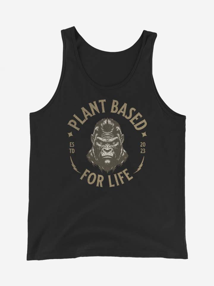 Plant Based For Life - Unisex linne för wholesale av Plant Babes