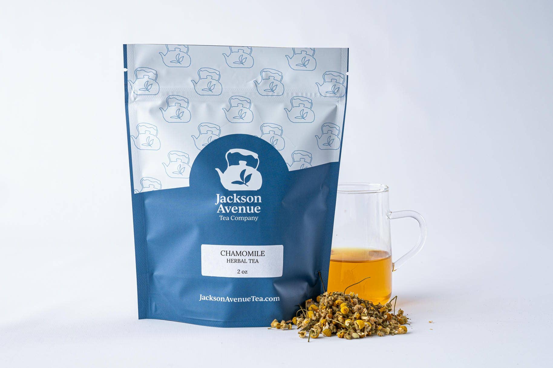 Jackson Avenue Tea Co - Wholesale Loose Tea - Chamomile Herbal Loose Leaf Tea2