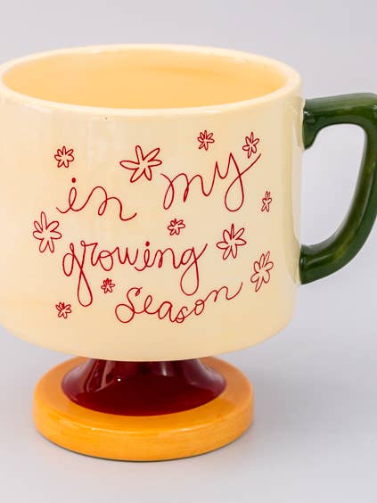 Short Ceramic Mug, In My Growing Season for wholesale by Ban.do