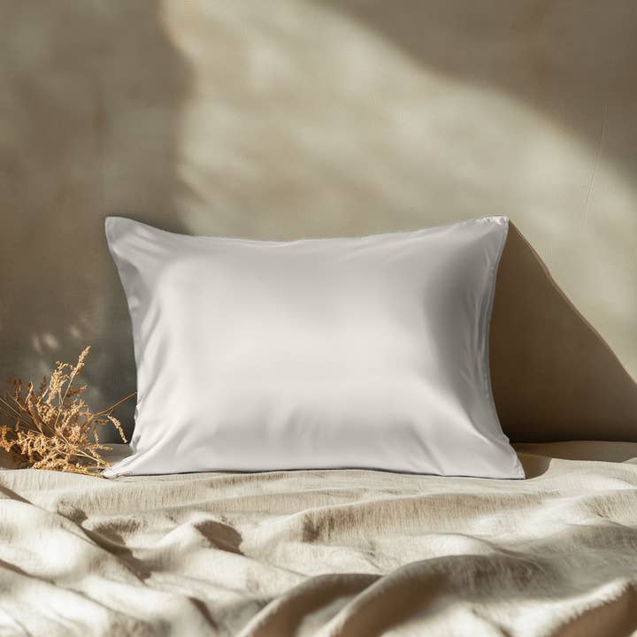 Sunday Silks - Wholesale Bedding Pillowcase/Sham - Silk Pillowcase Off White King (Pack of 2)1
