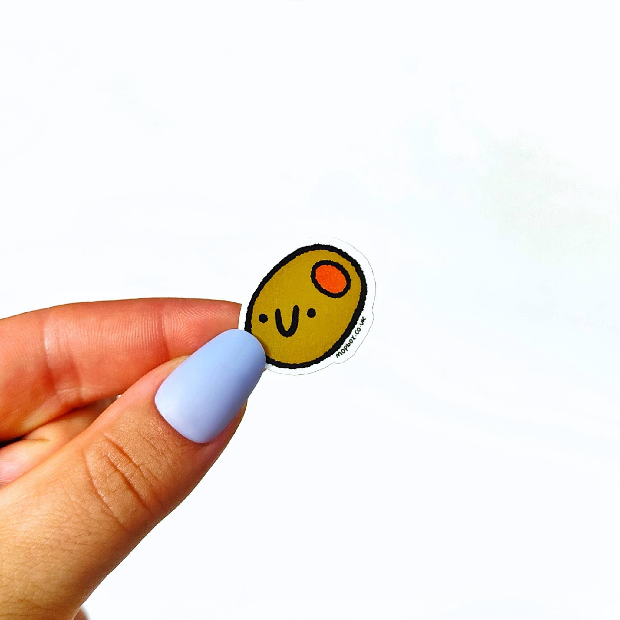 Mopbox – wholesale Sticker – Happy Olive - Fruit Vinyl Sticker1
