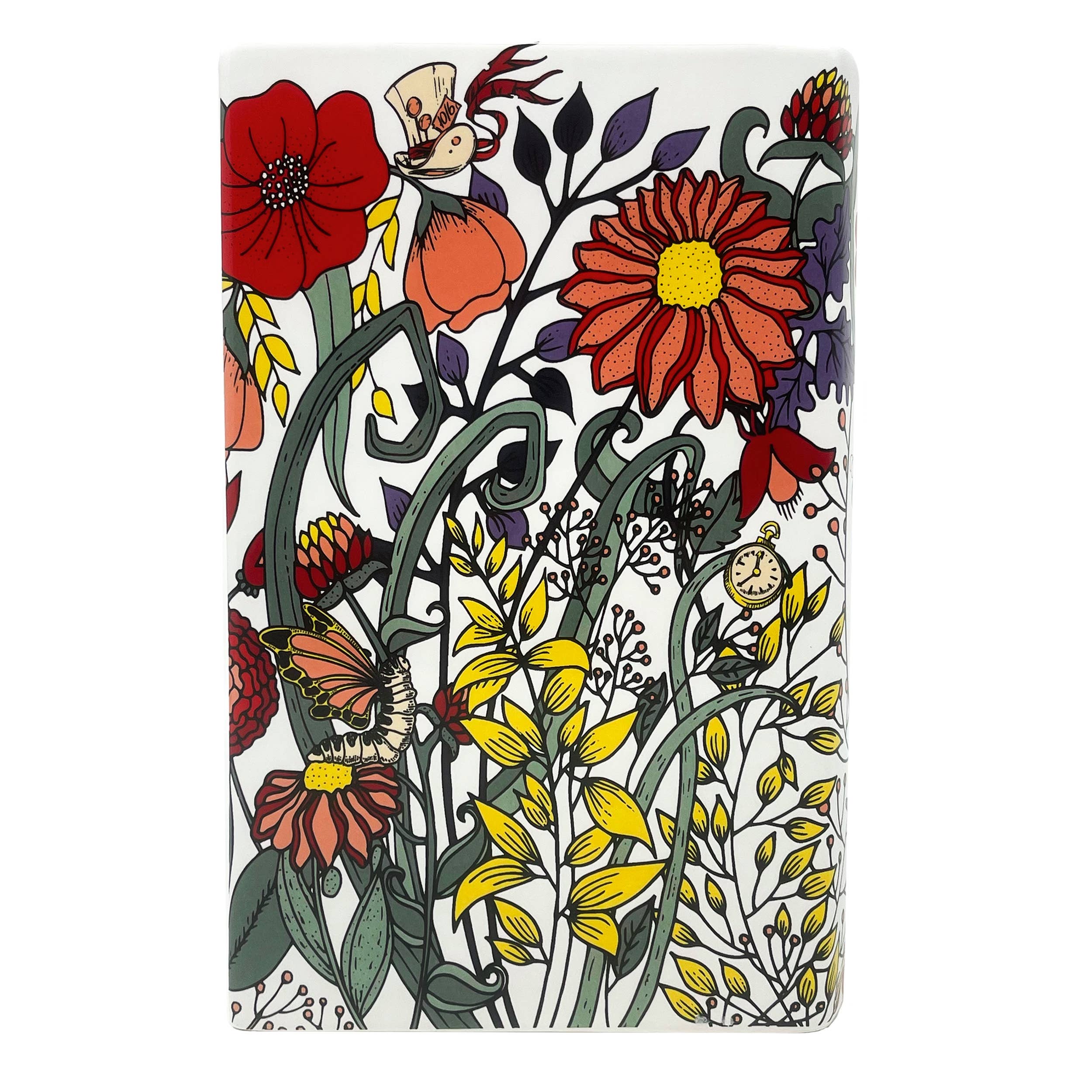 Steel Mill and Co. - Wholesale Vase - (CASE PACK) Large Book Vase, Through the Looking Glass5