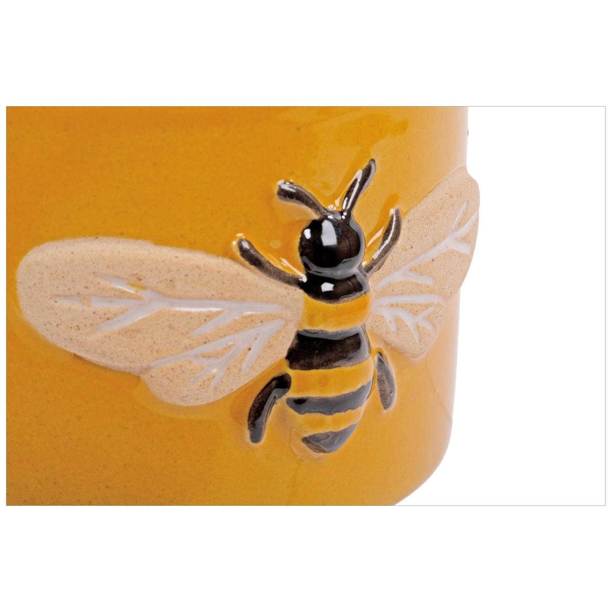 Truu Design - Wholesale Plant Pot - Truu Design Bee Ceramic Planter, 2 Sizes3
