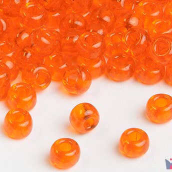 138 - Orange Transparent pour la vente par The KnittingZone