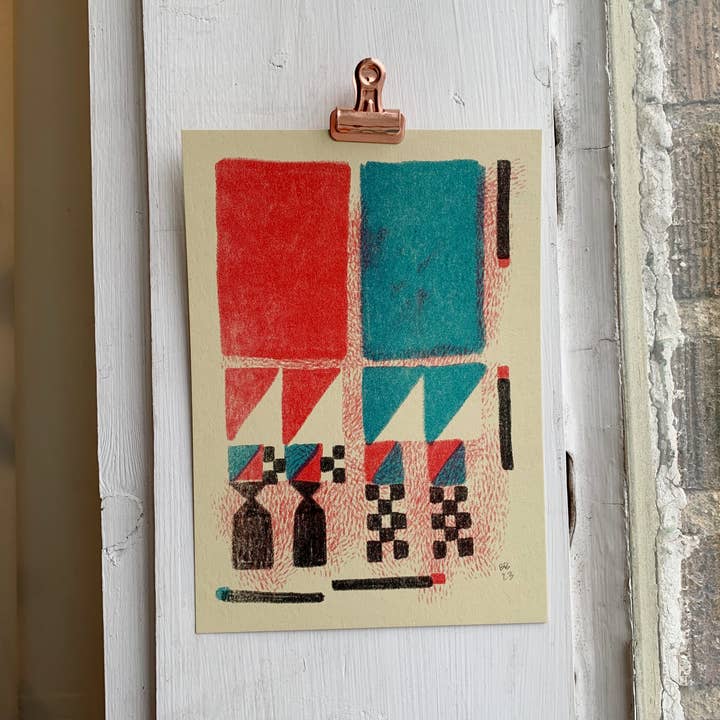 Set de impresión Matchsticks para venta al por mayor de Neuer Geist