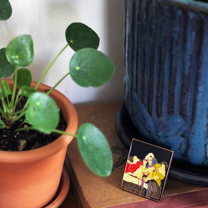 Pin Museum - Wholesale Lapel Pin/Button - Judith Slaying Holofernes • Enamel Pin1