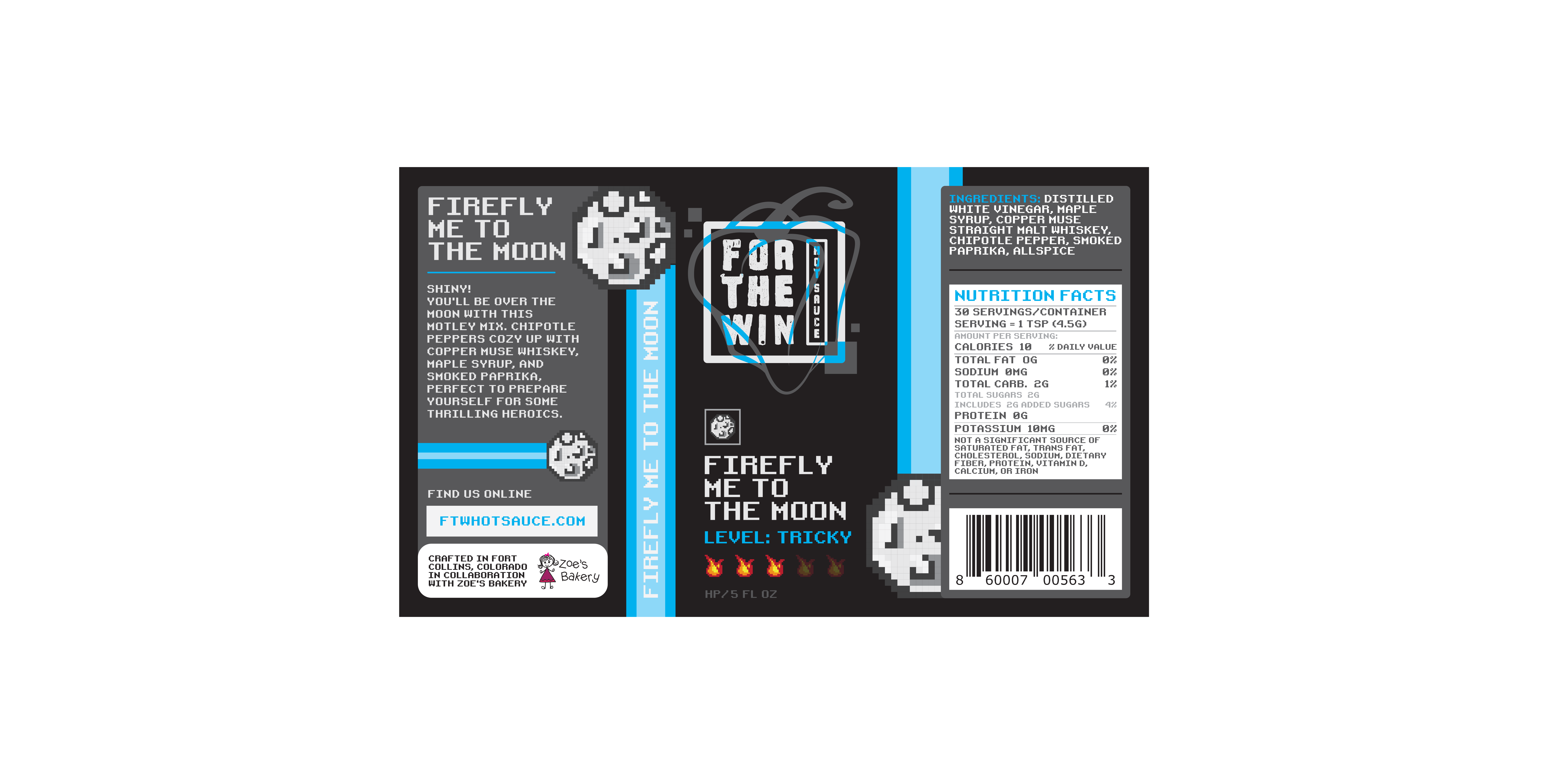 FTW Hot Sauce - Wholesale Hot Sauce - Firefly Me To The Moon Chipotle Maple Whiskey Hot Sauce3