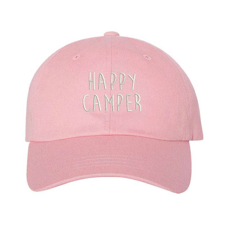 DSY Lifestyle - Wholesale Baseball Cap - Women's - Happy Camper Baseball Hat4