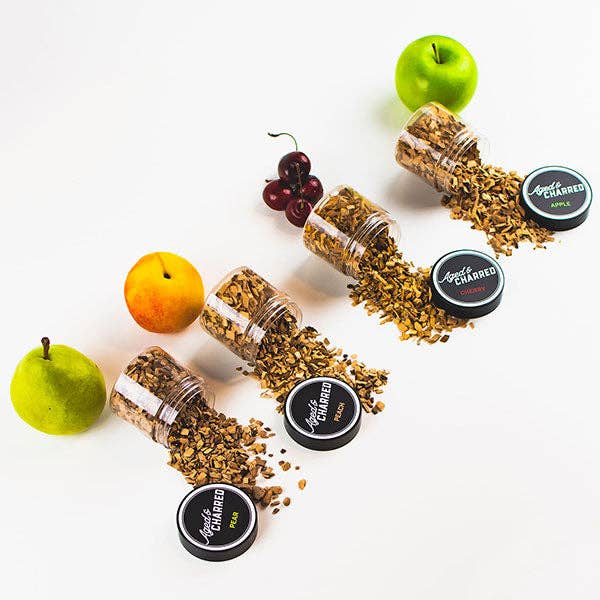 Wood Chip Bundle - Fruit Four Pack for wholesale by Aged & Charred