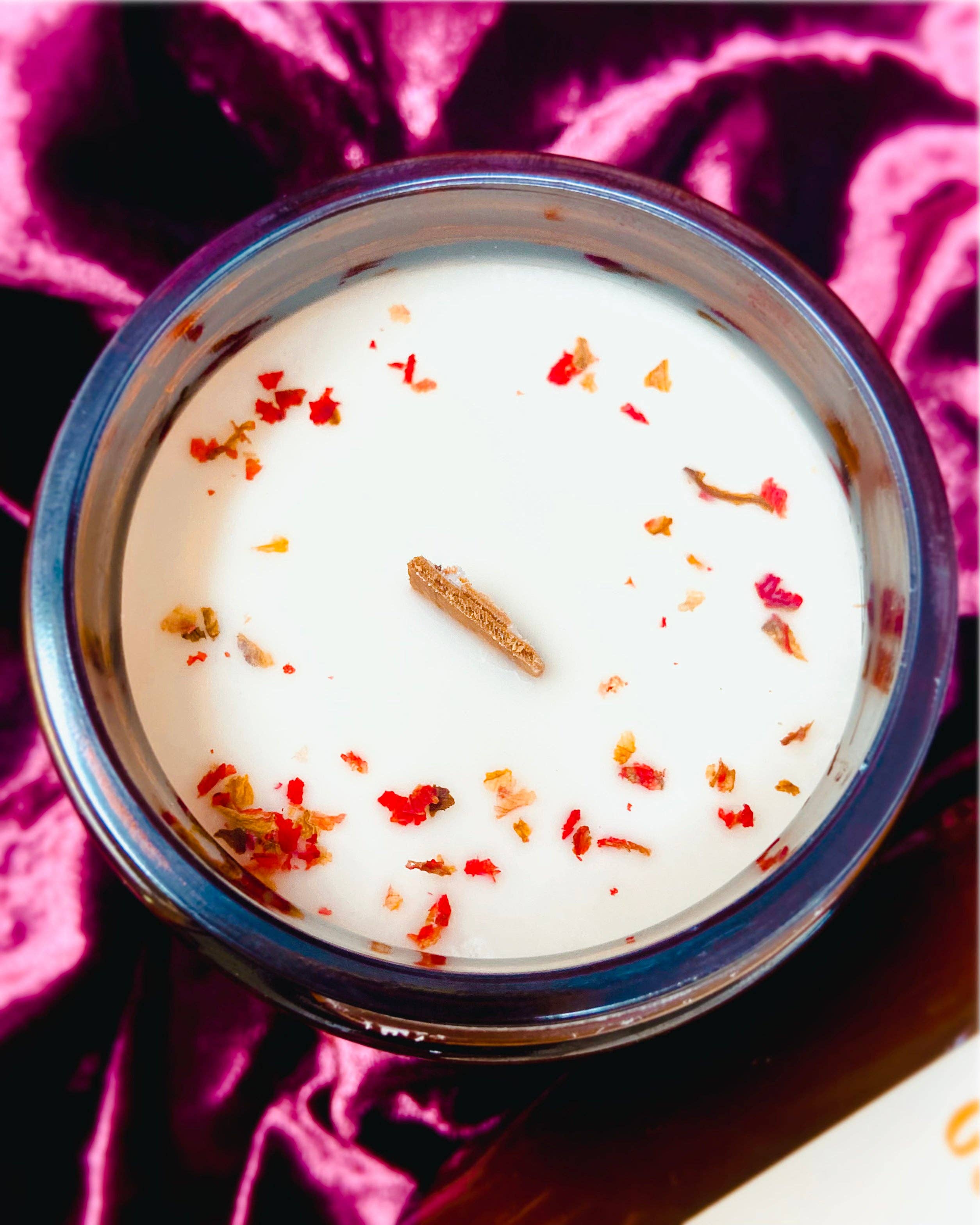 Gold Dust Supply Co. - Wholesale Jar/Filled Candle - Persephone - Pomegranate + Honey1