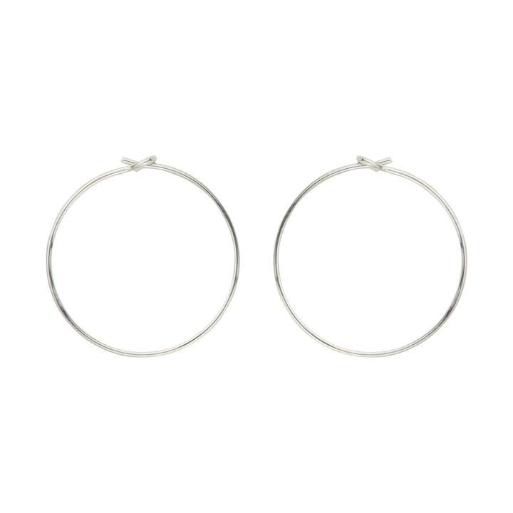 Mark Steel Jewelry - Wholesale Hoop Earrings - 22 Gauge Wire Hoop Earring Available in Sizes 9mm-18mm12