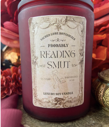 Sacred Lore – wholesale Prydnadsljus – Förmodligen läser snusk, litterärt ljus, 10oz sojaljus4