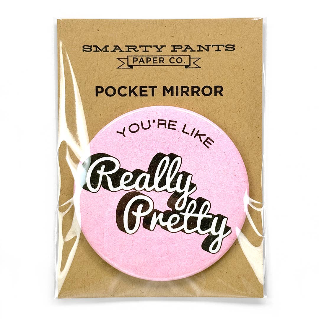 Smarty Pants Paper – wholesale Compact mirror – Pretty Pocket Mirror4