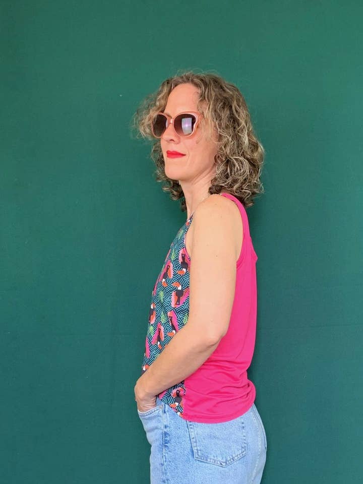 Noa T-shirt - Print Tucanes for wholesale by La Compiano