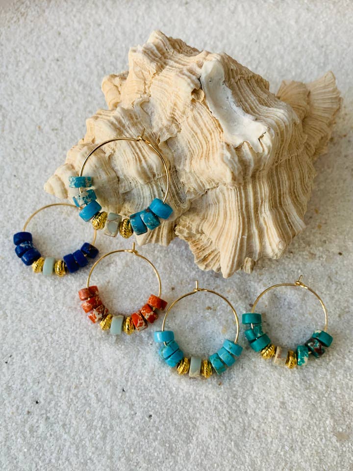 Boucles D'oreilles Grigri pour la vente par BIJOUX 28AVRIL