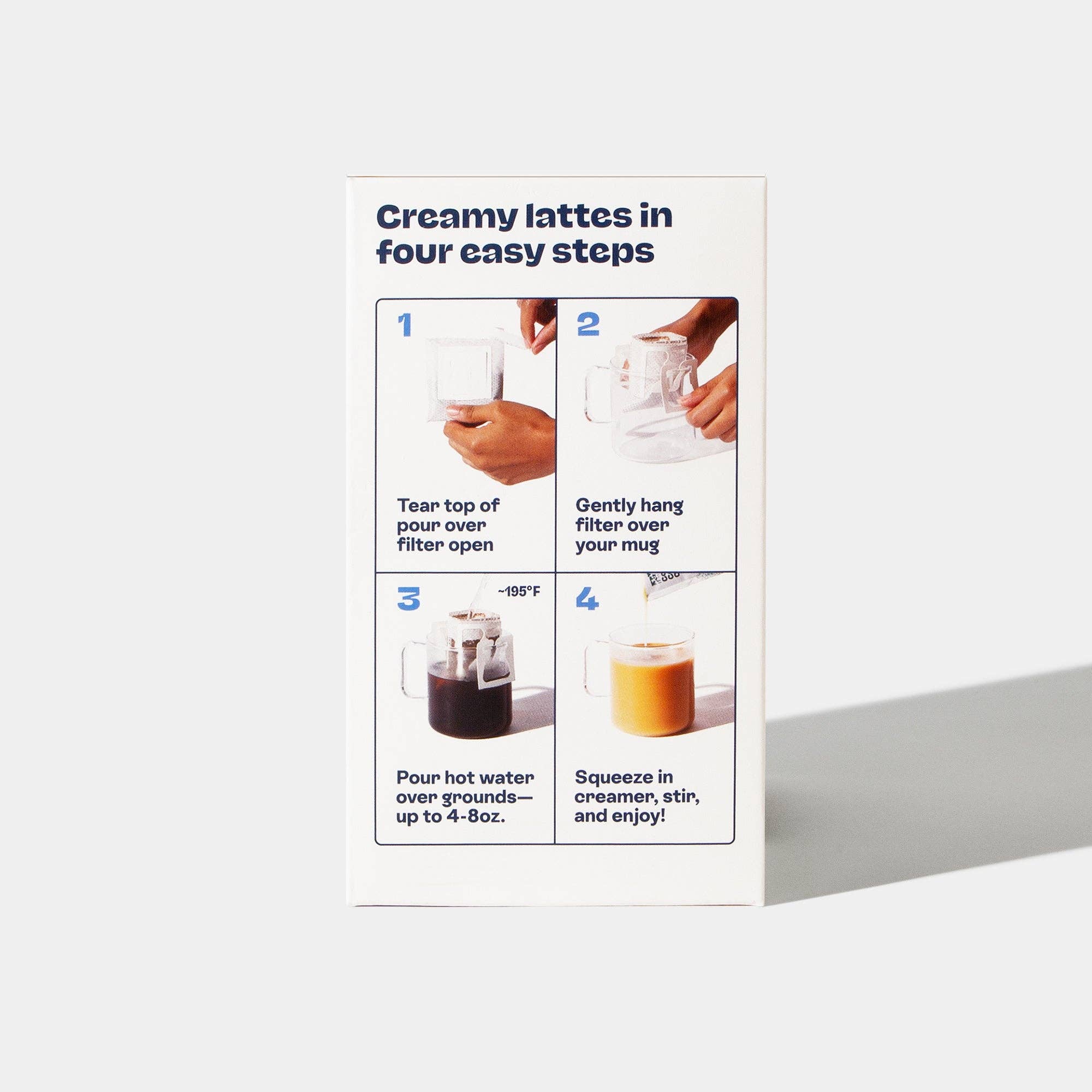 Copper Cow Coffee - Wholesale Ground Coffee - Latte Kit - Vanilla (5ct) I 6 Pack Case5