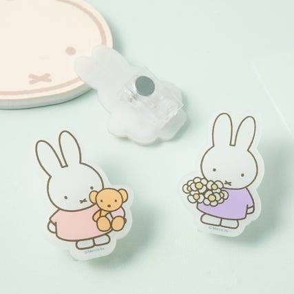 Miffy Deco Acrylic Magnet Clip for wholesale by K-Wonderland