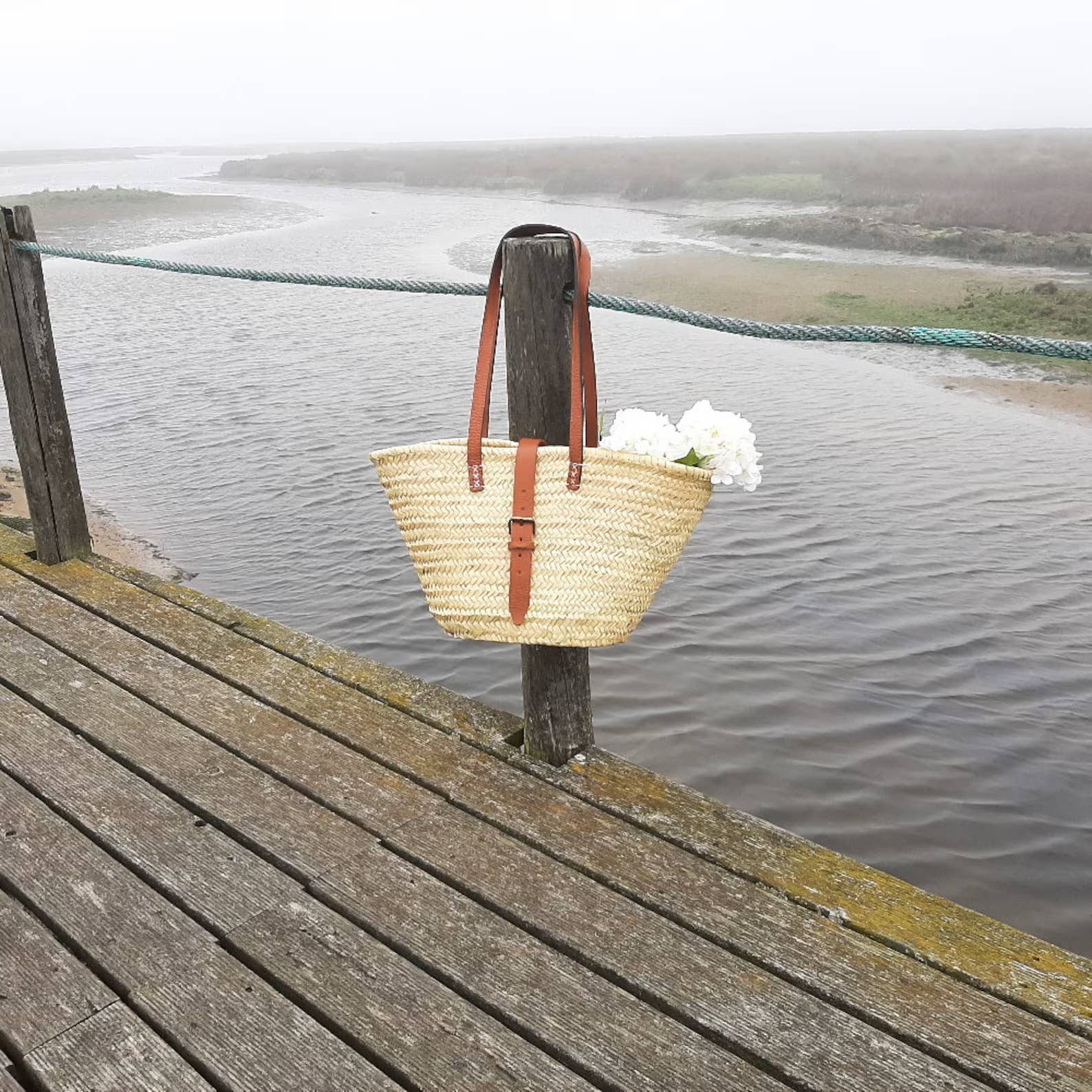 Pathiya - Wholesale Beach Bag - French Market Basket, Market Bag, Straw Tote Bag2