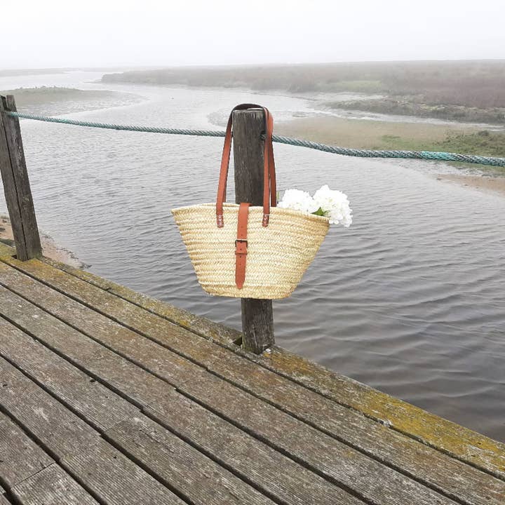 Pathiya - Wholesale Beach Bag - French Market Basket, Market Bag, Straw Tote Bag2