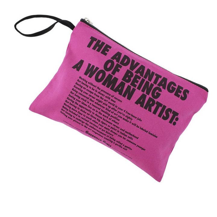 Third Drawer Down USA - Wholesale Clutch Bag - Women's - Advantages Of Being A Woman Artist Clutch x Guerrilla Girls0