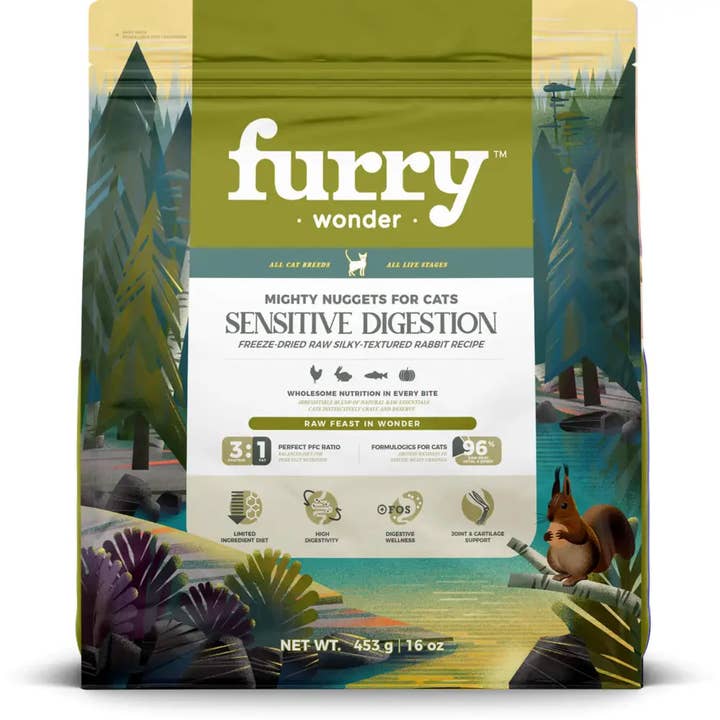 Sensitive Digestion Freeze-Dried Raw Lamb & Chicken Recipe for wholesale by FURRY WONDER